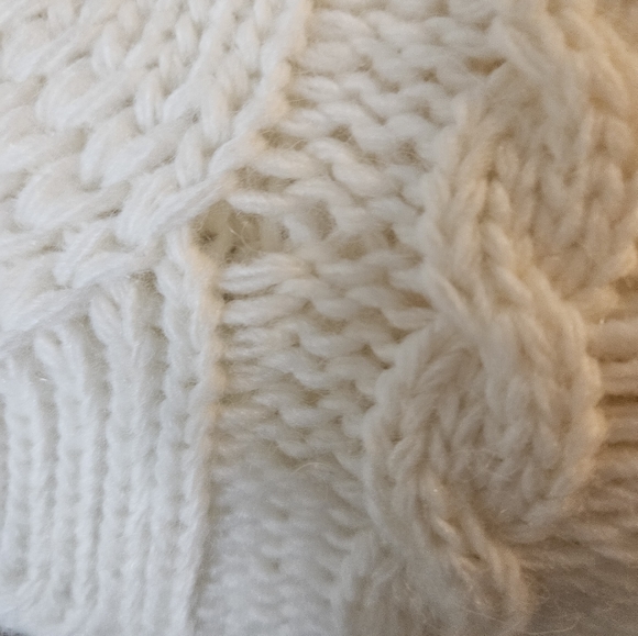 Italian Elsamanda Anthropologie Fringed Front Sweater - Picture 9 of 11